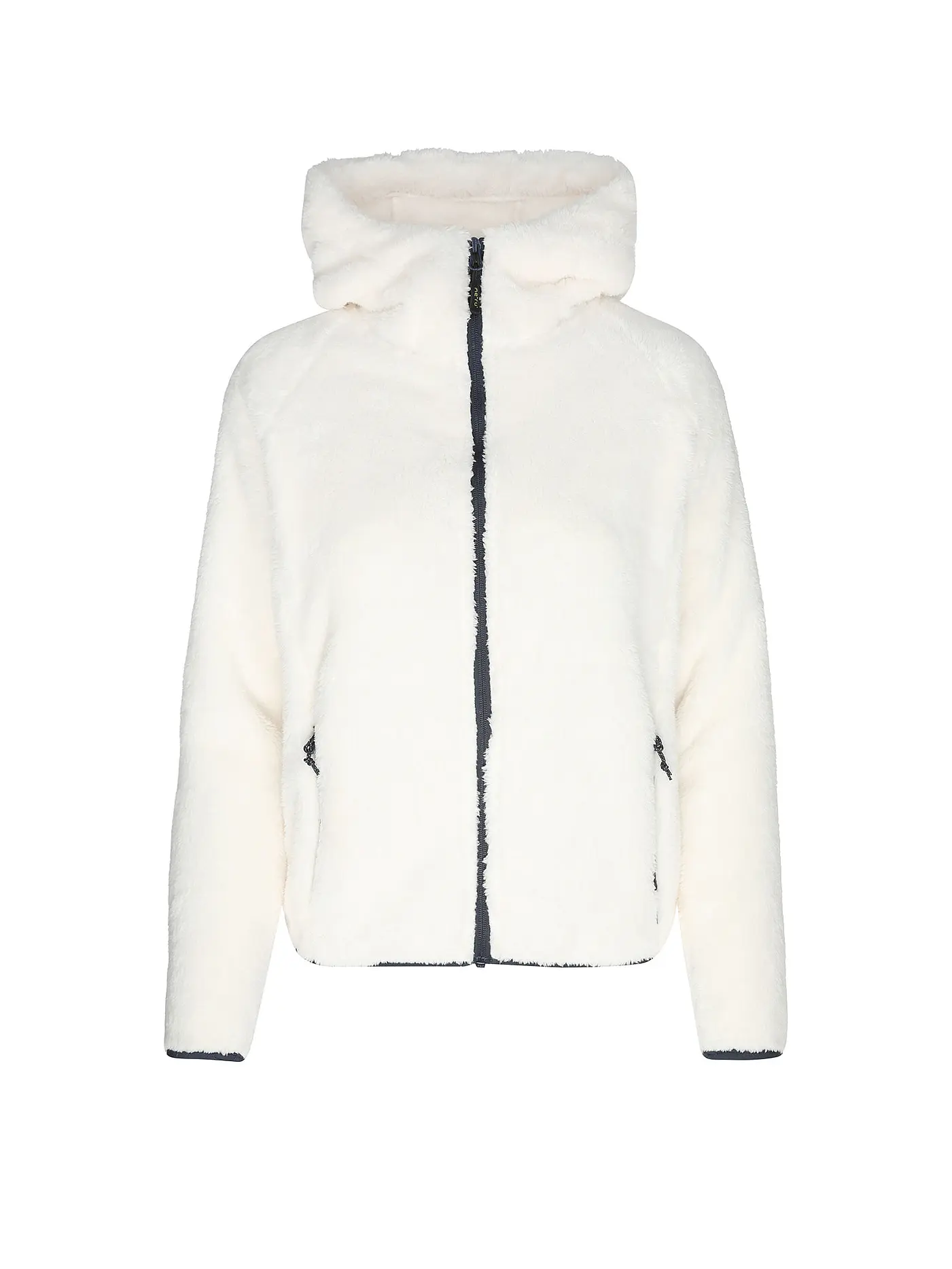MERU |  Damen Fleecejacke Roxburgh Hoodie | weiss